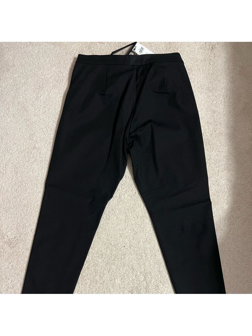 NWT Banana Republic Devon Curvy Skinny Black Pant 10 Petite - Picture 10 of 10